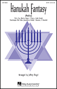 Hanukah Fantasy SATB choral sheet music cover